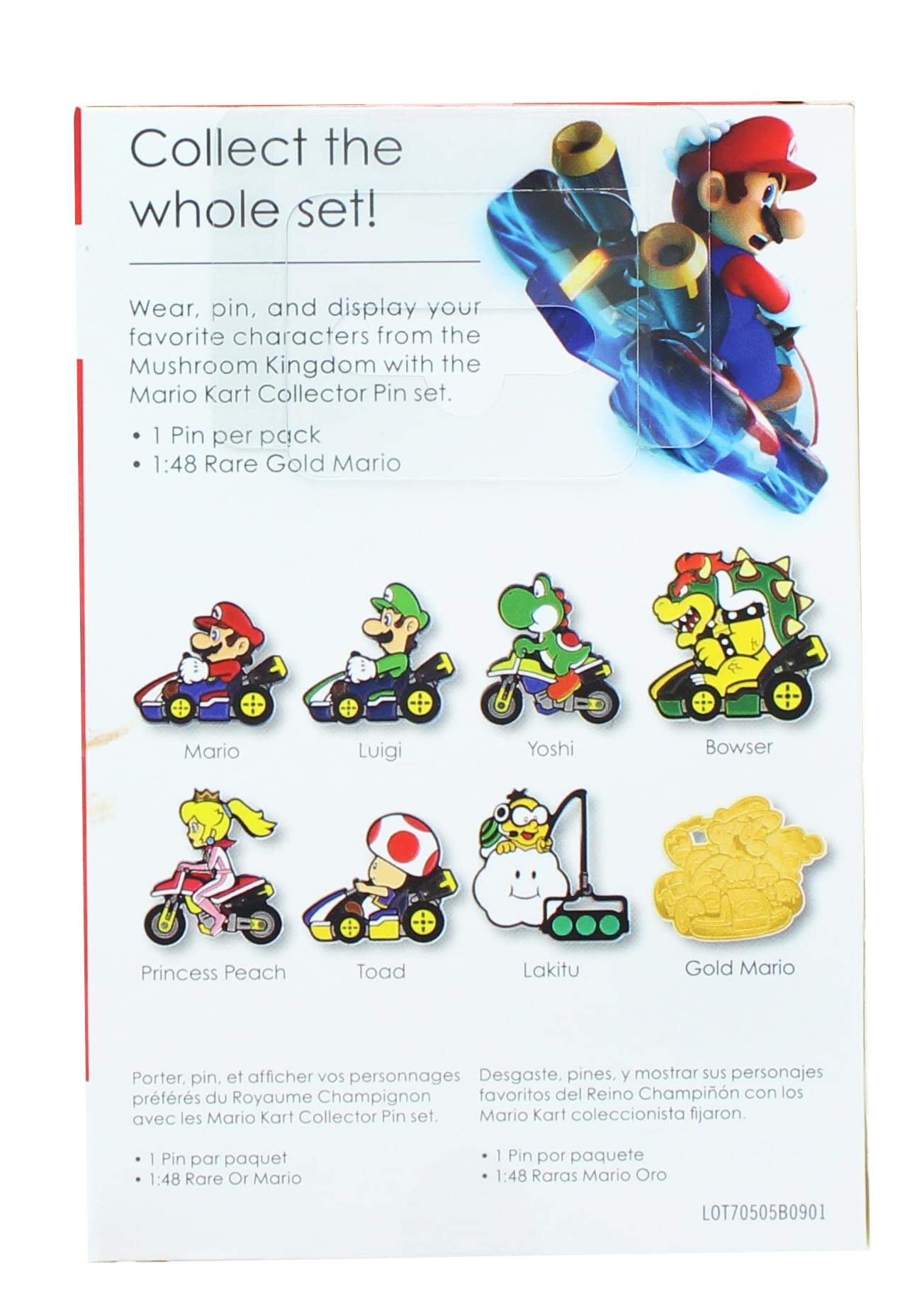 Mario Kart Enamel Collector Pins Series 2 | One Random