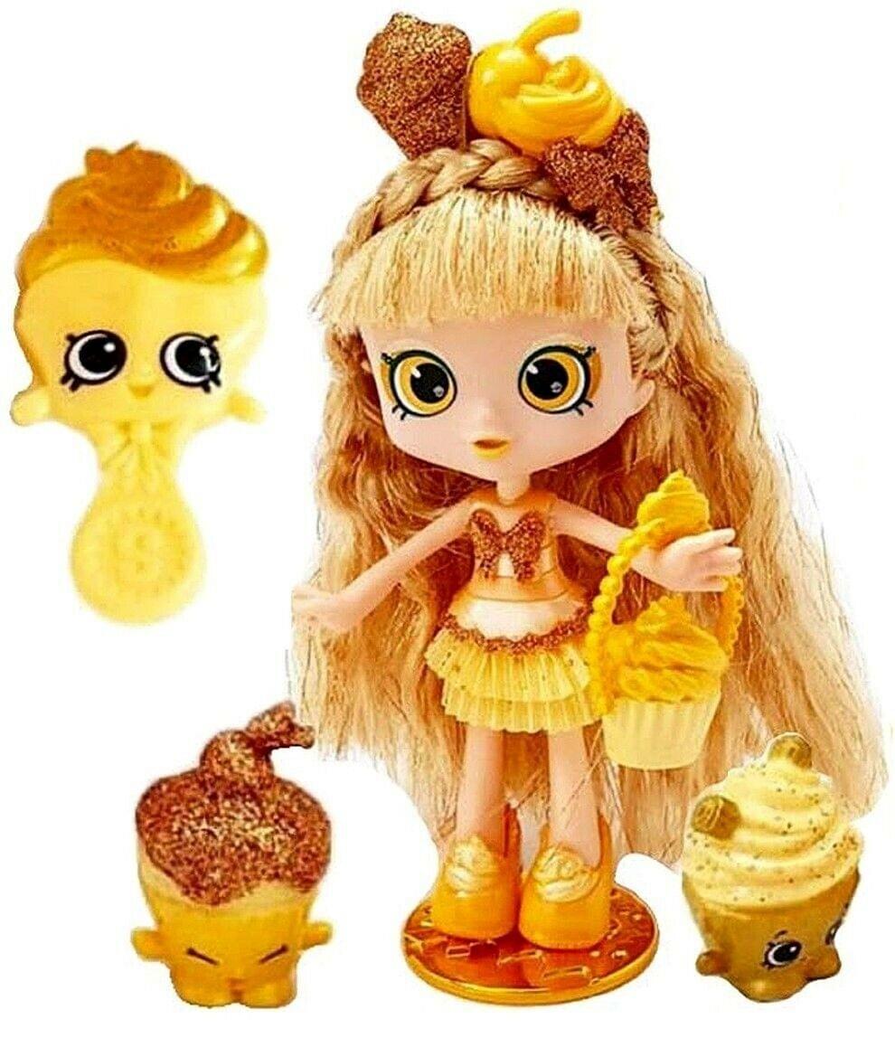 Shopkins Exclusive Jessicake Shoppies Golden Cupcake Doll