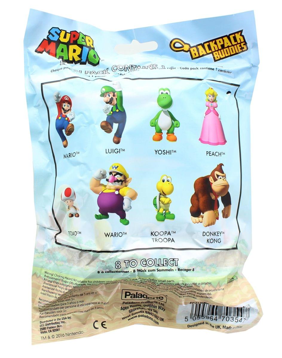 Super Mario Blind Bag Backpack Buddies - Lot of 3