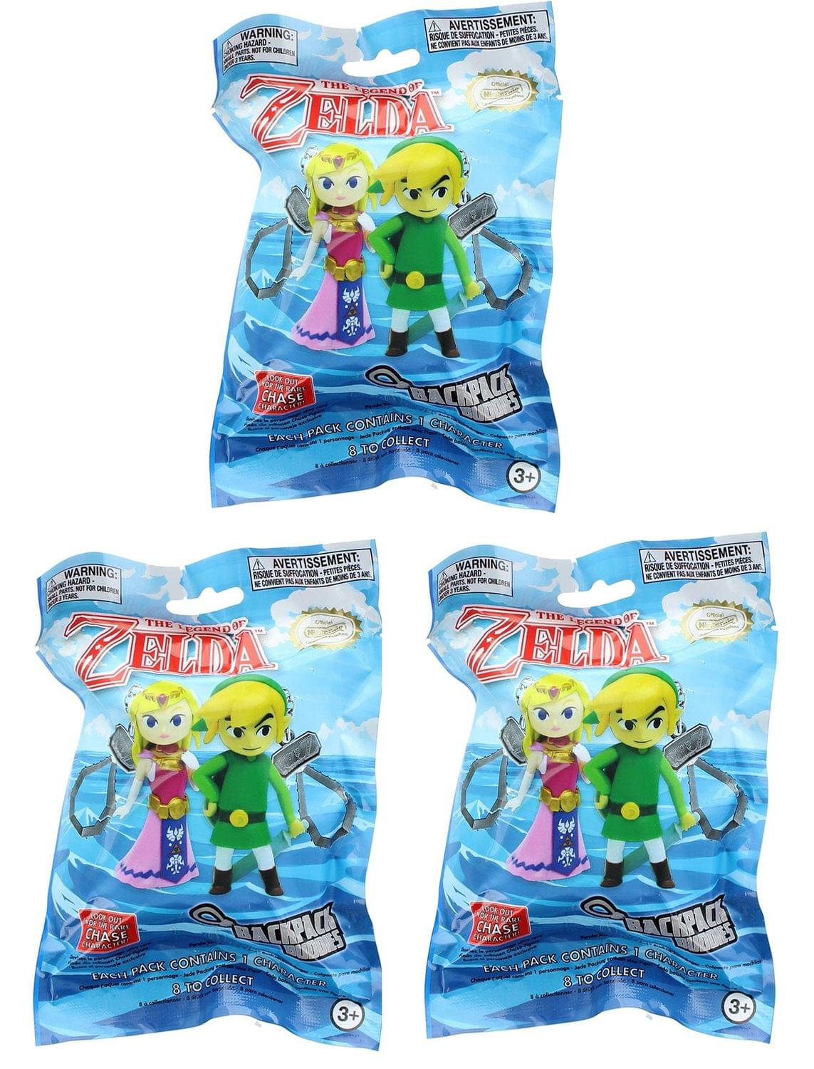 The Legend of Zelda Series 2 Blind Bag Backpack Buddies - Lot of 3