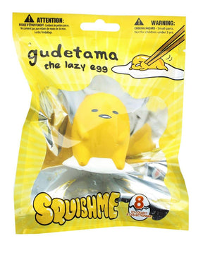 Gudetama the Lazy Egg Blind Bagged SquishMe Toy - One Random