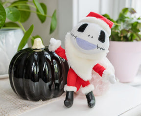 Nightmare Before Christmas 5-Inch Santa Jack Skellington Plush