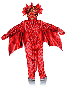 Red Dragon Printed Children's Costume