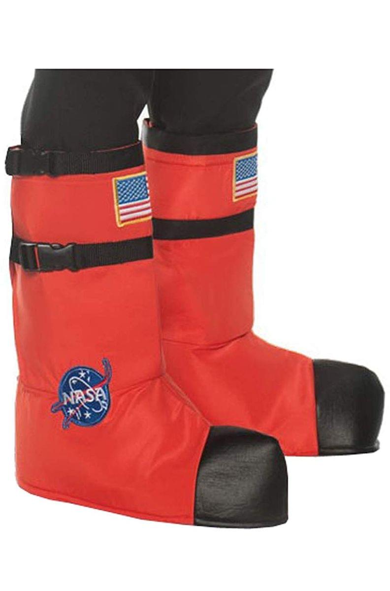 Orange Astronaut Boot Tops Child Costume Accessory