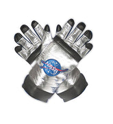 NASA Astronaut Child Costume Gloves - One Size - Silver