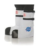 NASA Astronaut Adult Costume Boot Tops - One Size- White
