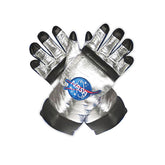 NASA Astronaut Adult Costume Gloves - One Size - Silver