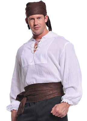 Cream Pirate Men's Costume Shirt