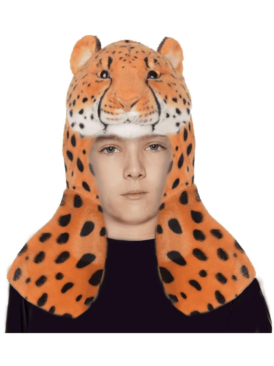 Cheetah Adult Costume Animal Headpiece | One Size