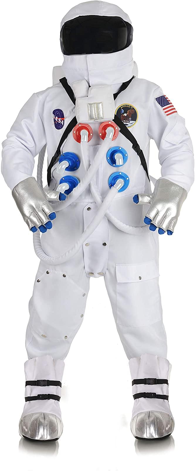Deluxe Astronaut Suit Adult Costume | White | One Size