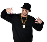 90s Hip Hop 4 Piece Adult Costume Accessory Kit | One Size