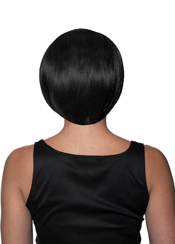 Bob Cut One Size Adult Costume Wig | Black