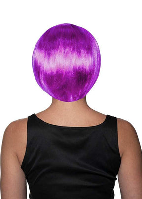 Bob Cut One Size Adult Costume Wig | Lavender