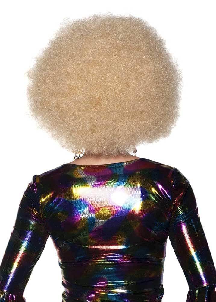 Afro One Size Adult Costume Wig | Blonde