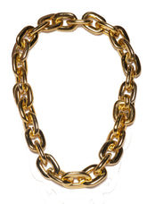 Thick Gold Chain Adult Costume Accessory