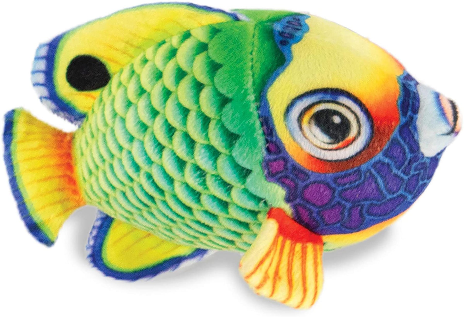 Real Planet Angel Fish Green 6.5 Inch Realistic Soft Plush