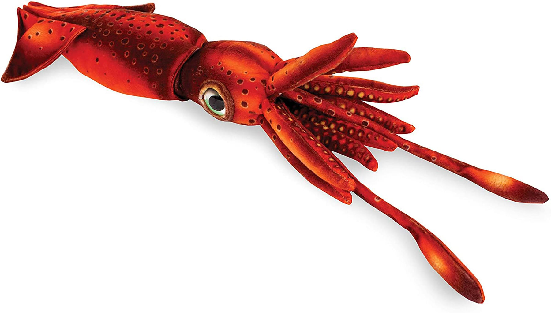 Real Planet Squid Red Red 23.5 Inch Realistic Soft Plush
