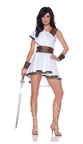 Olympia Greek Roman Costume Mini Dress Adult