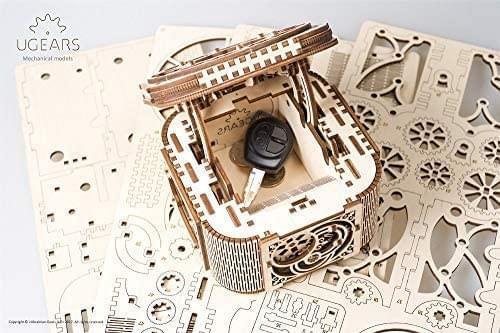 UGears Mechanical Models 3D Wooden Puzzle | Treasure Box