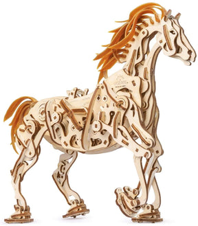 UGears Mechanical Models 3D Wooden Puzzle | Horse Mechanoid
