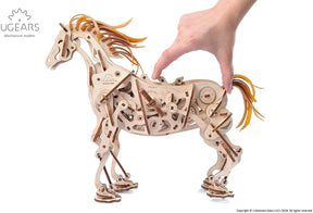 UGears Mechanical Models 3D Wooden Puzzle | Horse Mechanoid
