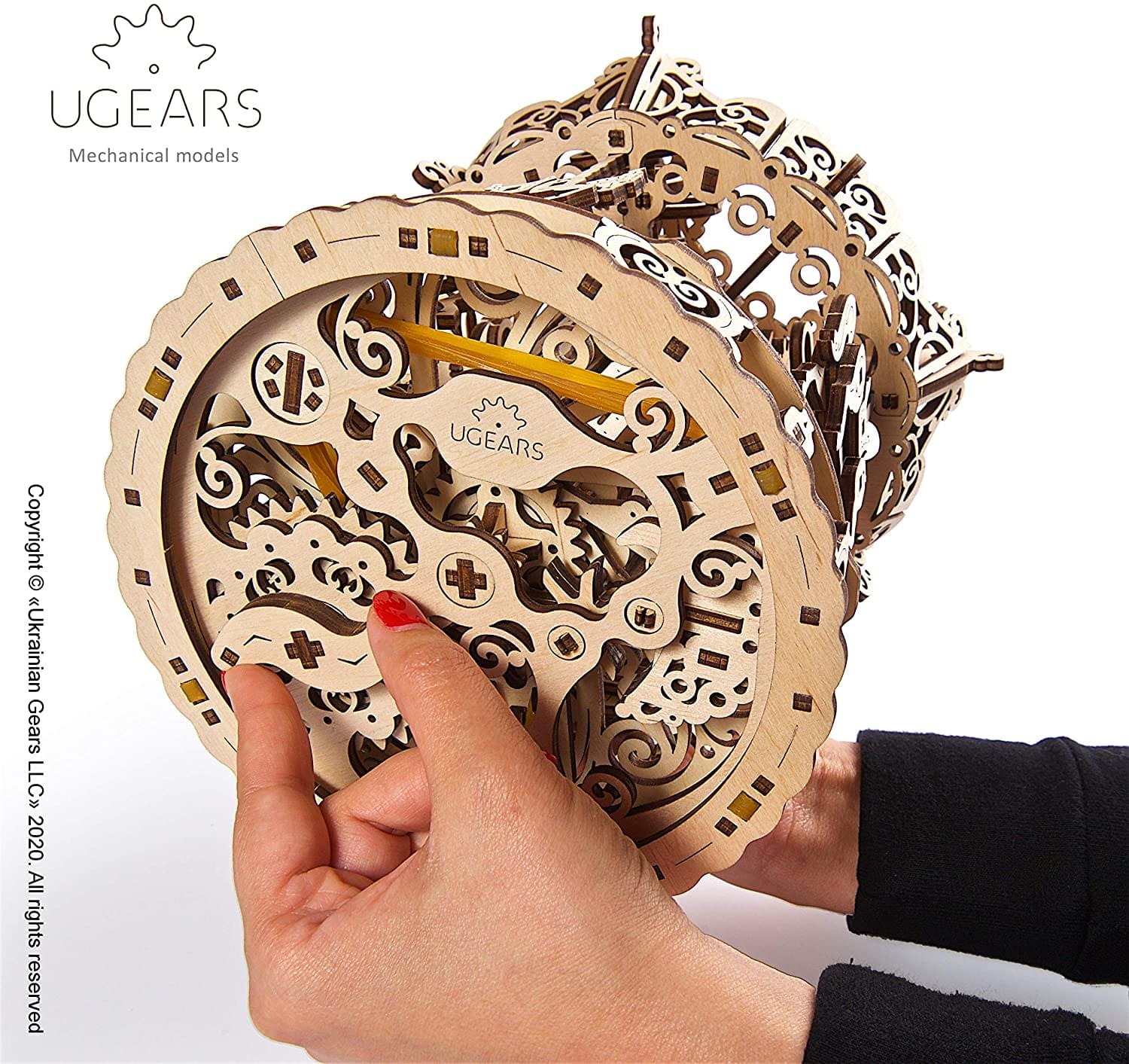 UGears Mechanical Models 3D Wooden Puzzle | Carousel