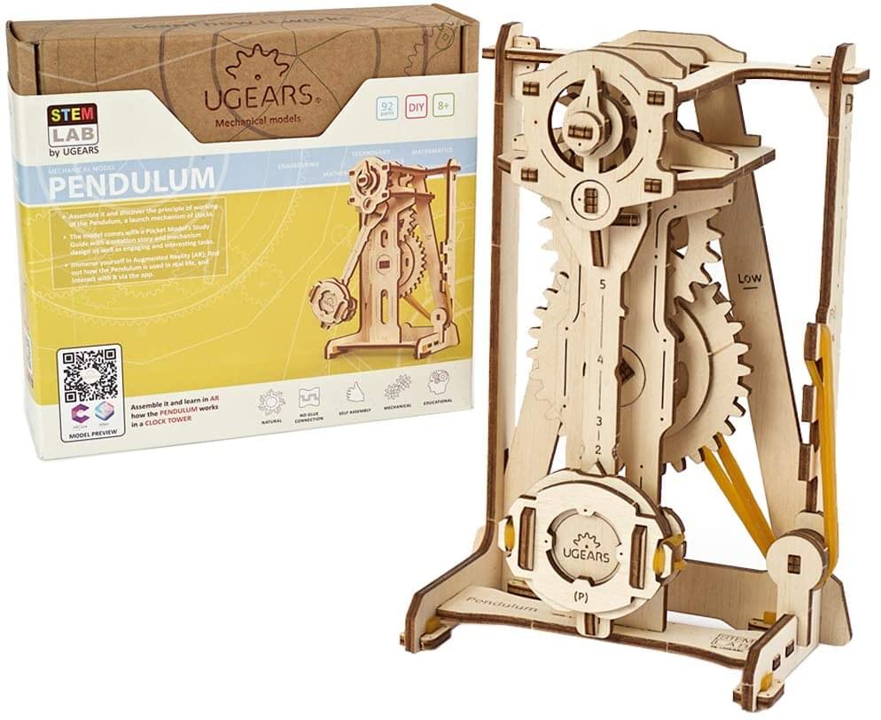 UGears Mechanical Models 3D Wooden Puzzle | Pendulum