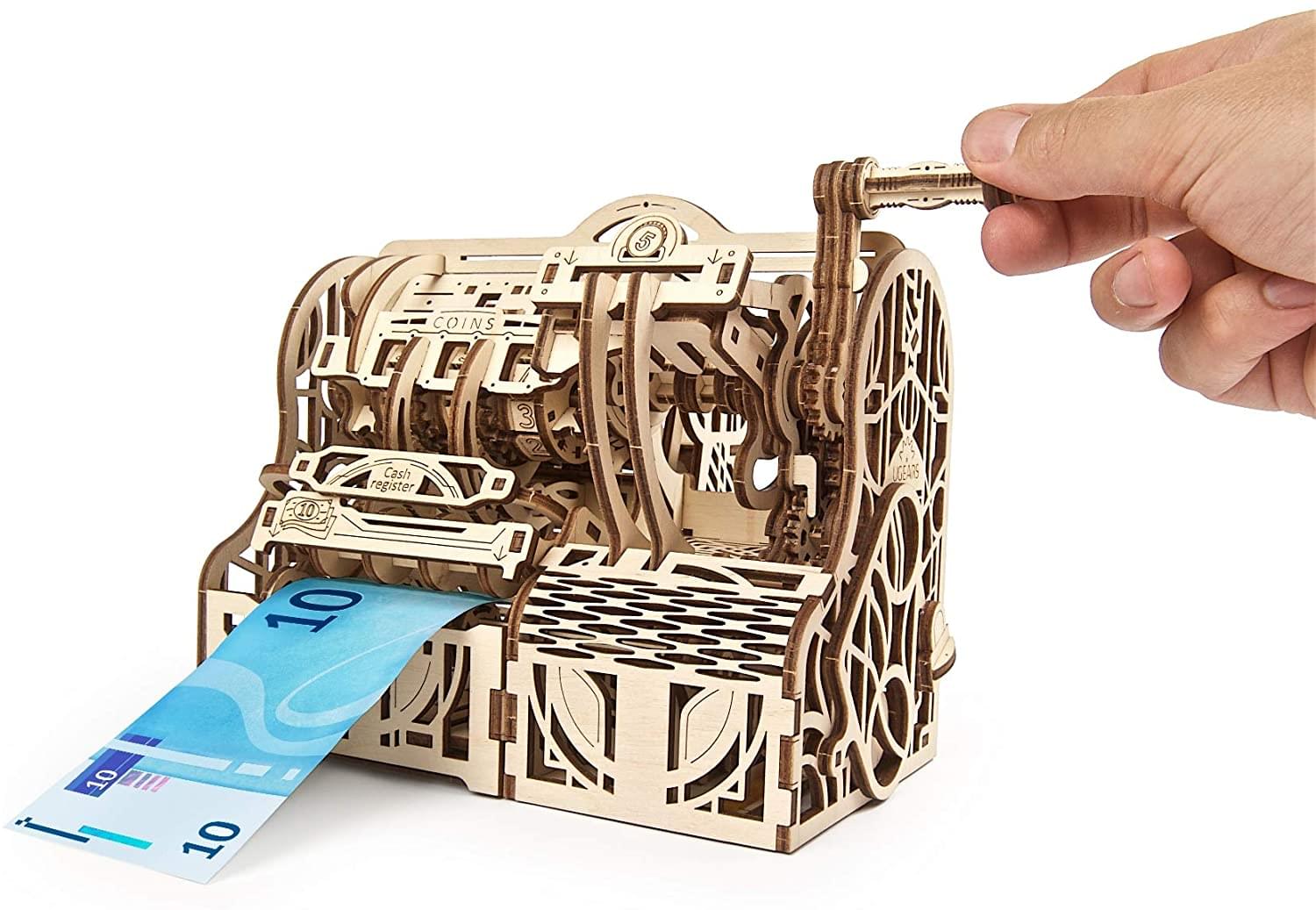 UGears Mechanical Models 3D Wooden Puzzle | Cash Register