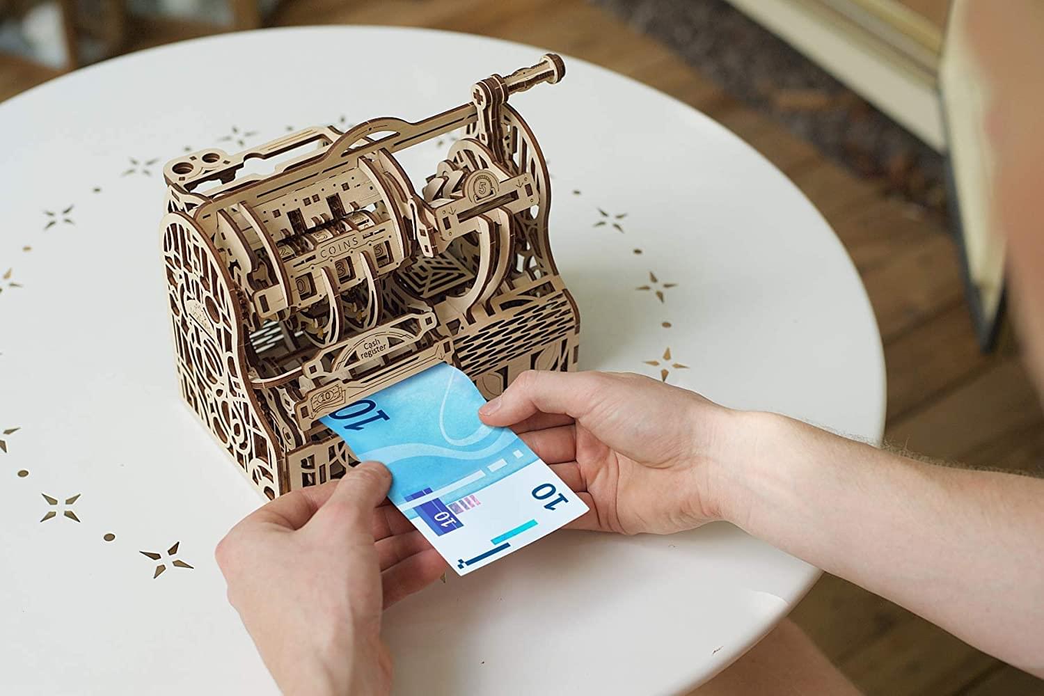 UGears Mechanical Models 3D Wooden Puzzle | Cash Register