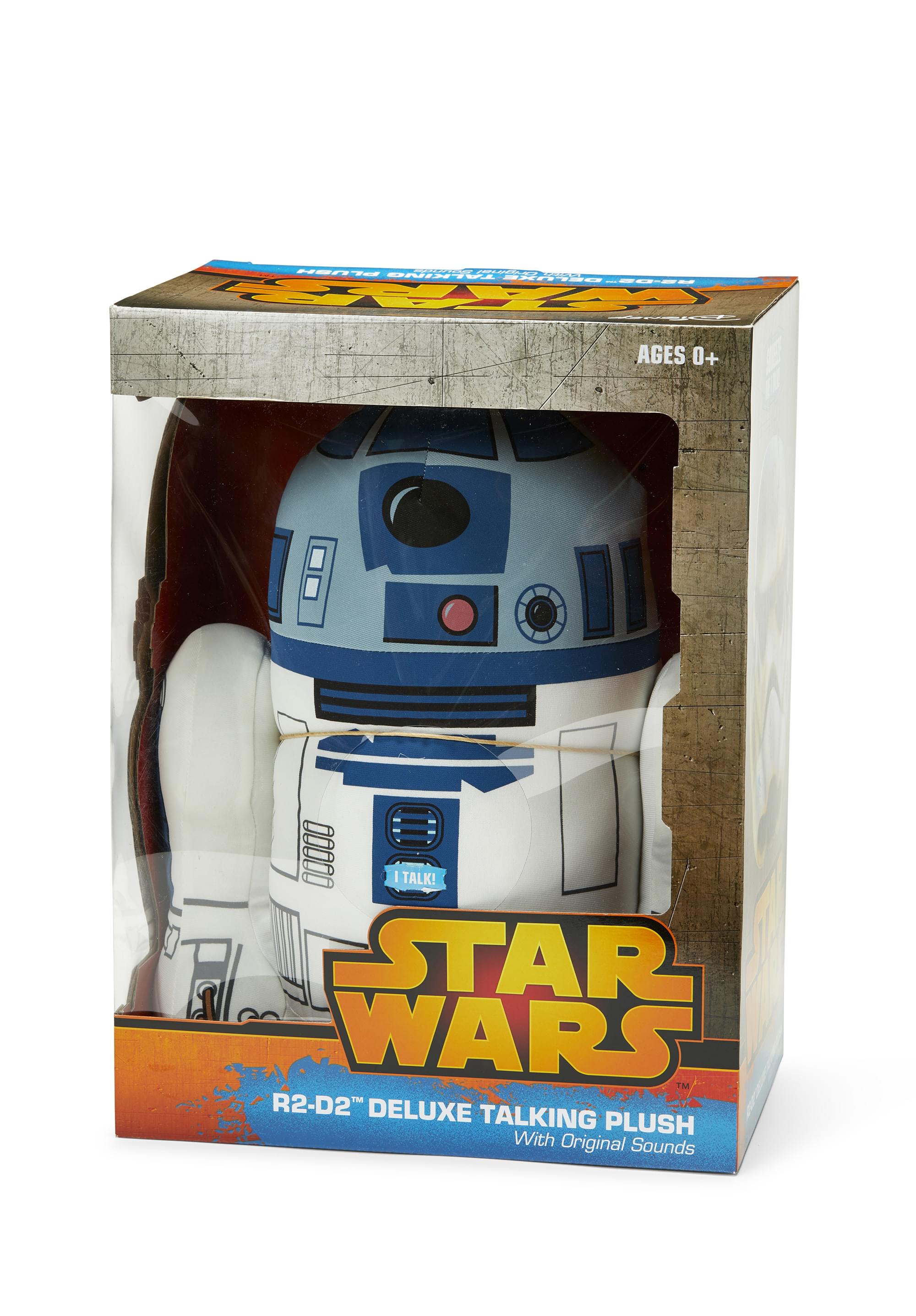 Stuffed Star Wars Plush Toy - 15" Talking R2D2 Doll