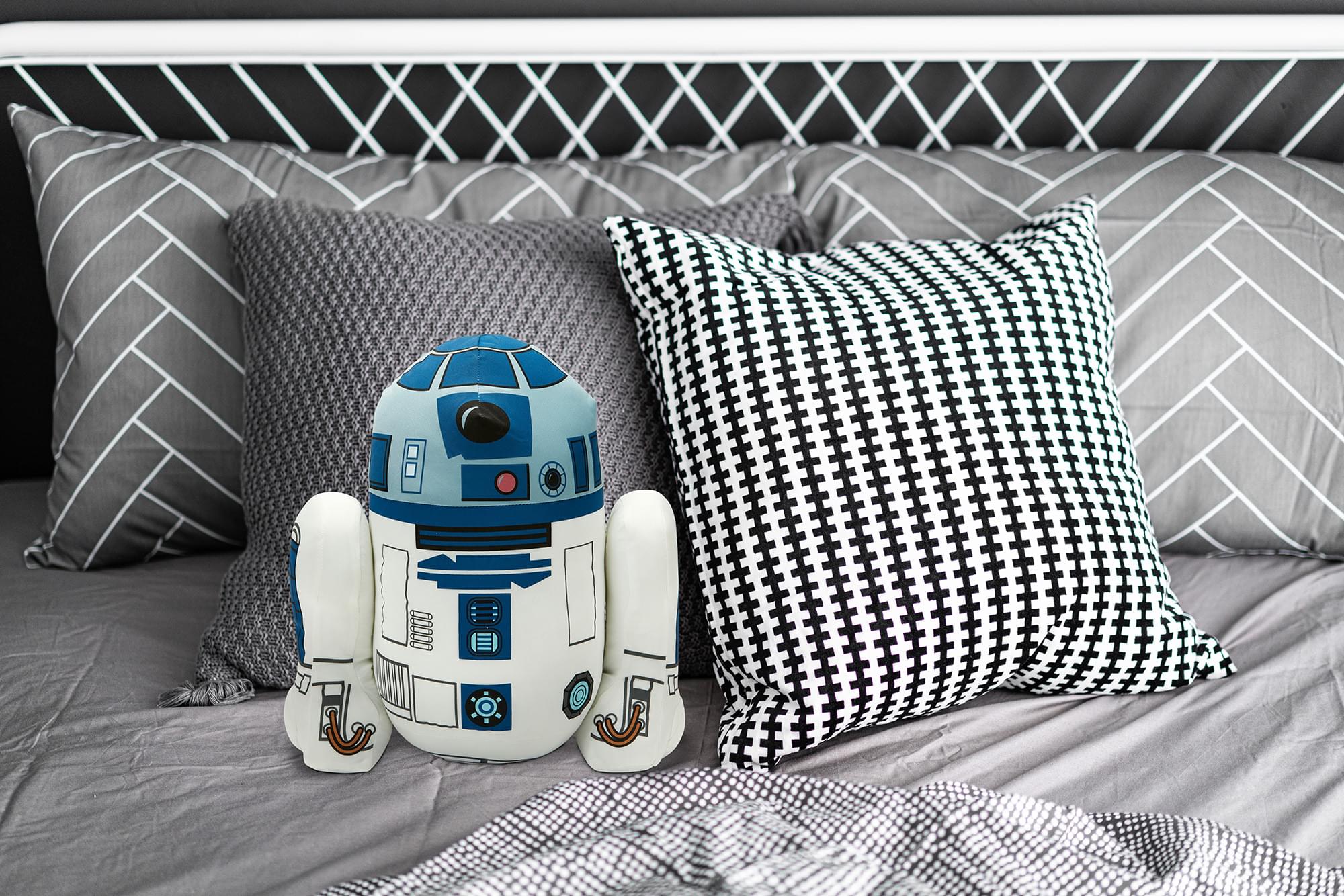 Stuffed Star Wars Plush Toy - 15" Talking R2D2 Doll