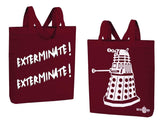 Doctor Who Dalek "Exterminate! Exterminate!" Large Tote Bag