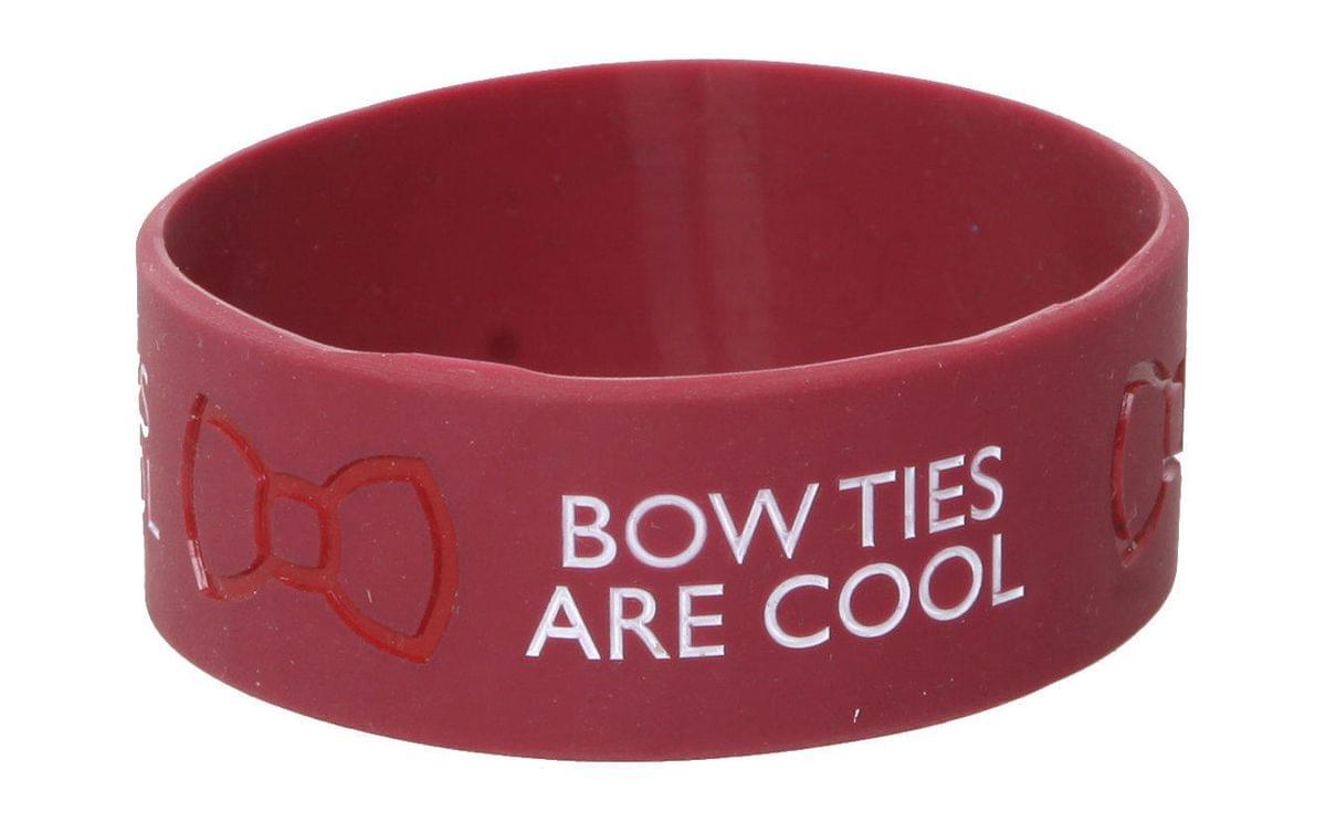 Doctor Who Rubber Wristband: Bow Ties Are Cool