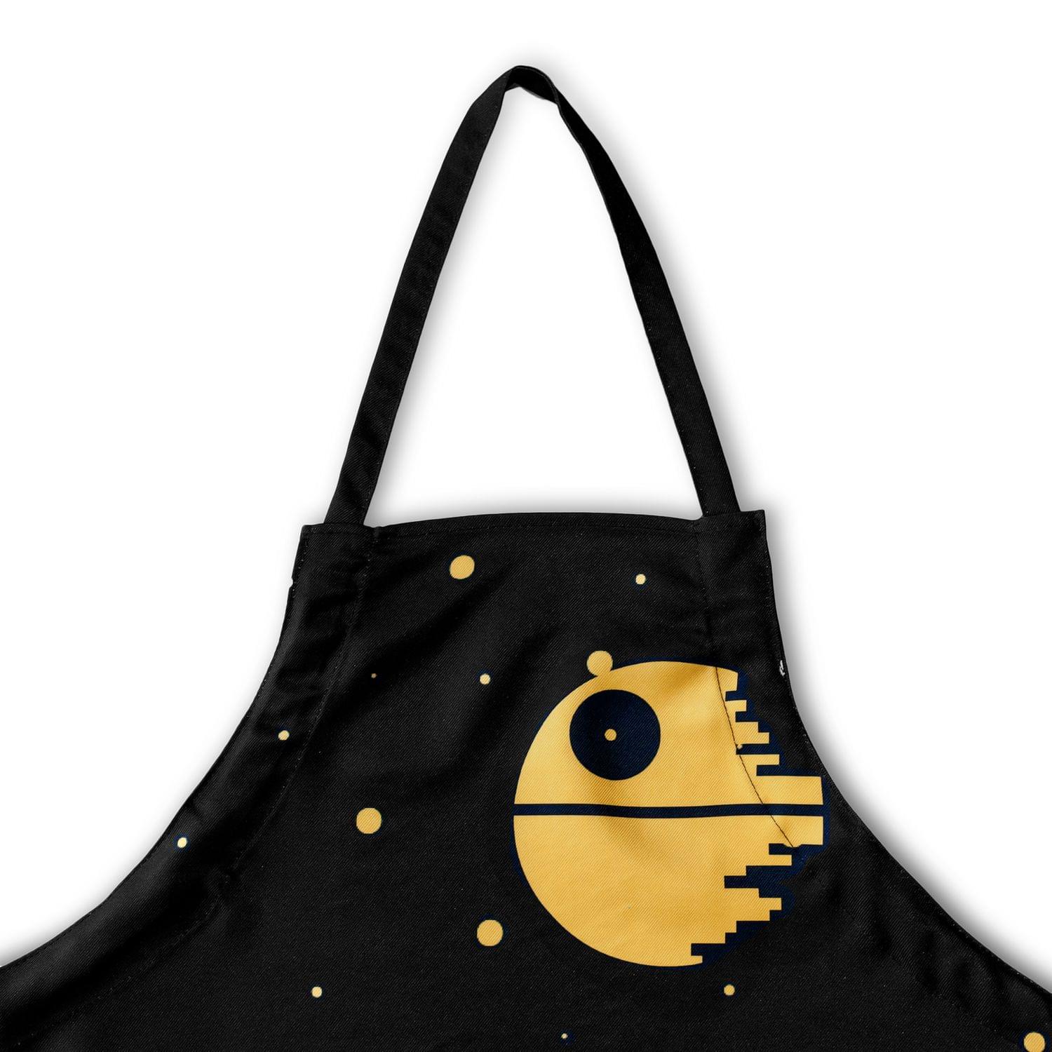 OFFICIAL Star Wars Kitchen Apron | Cooking Apron with Death Star & AT-AT Walkers