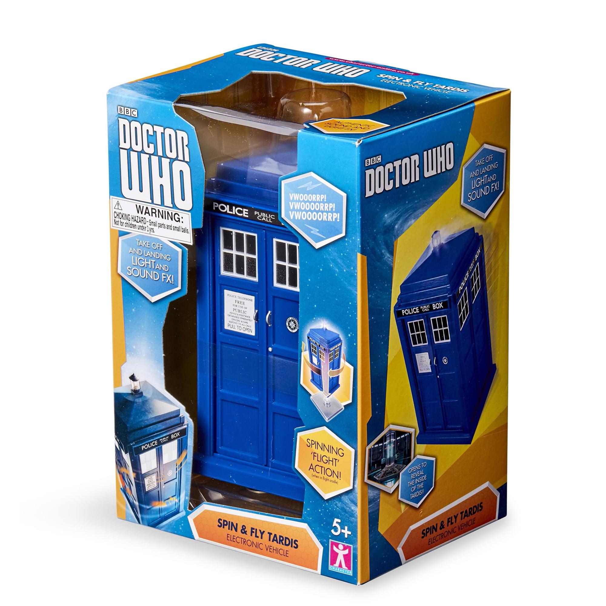 Doctor Who TARDIS Electronic Spin And Fly Vehicle