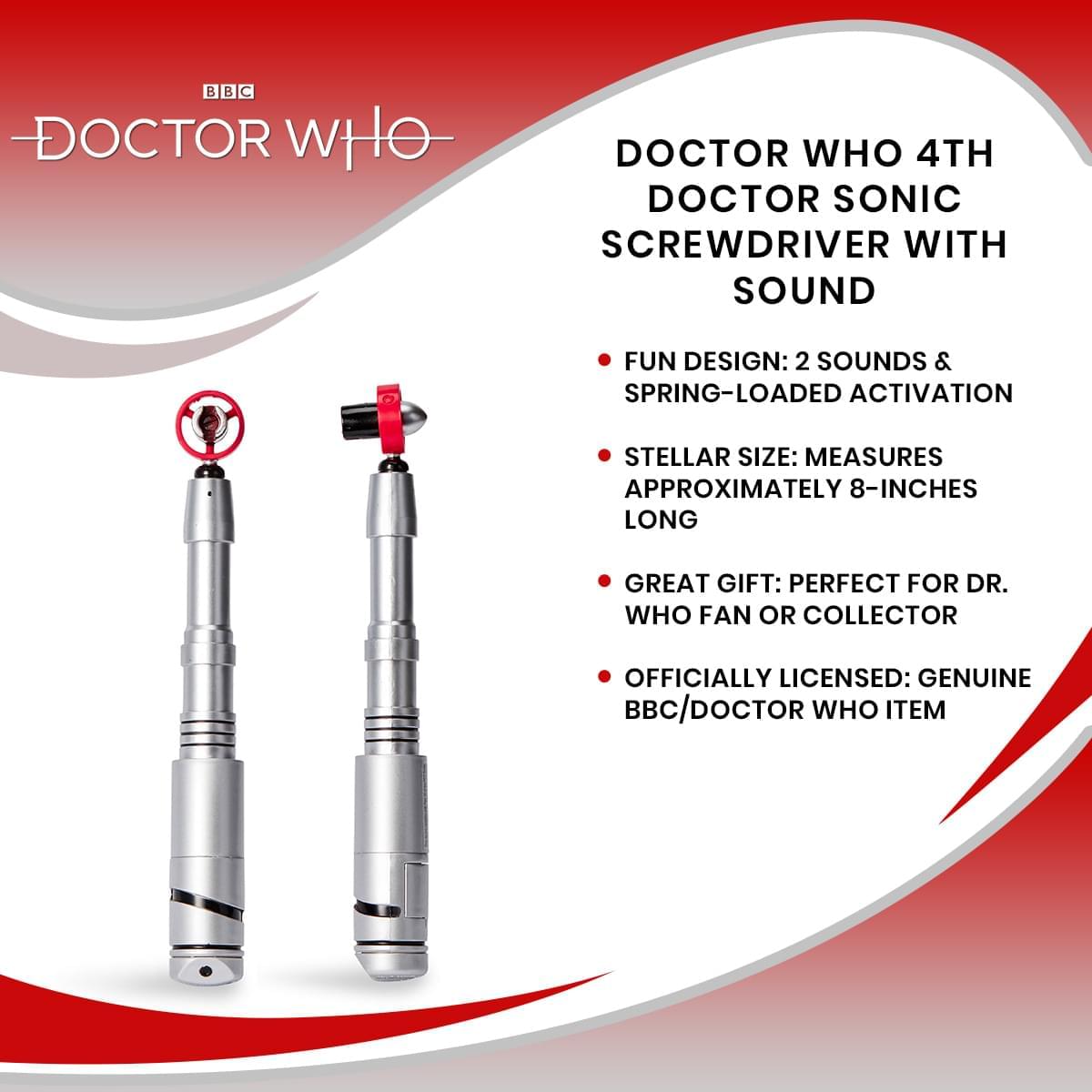 Doctor Who 4th Doctor Sonic Screwdriver With Sound