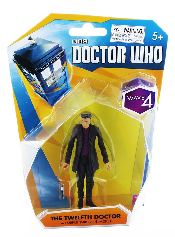 Doctor Who 3.75" Action Figure: 12th Doctor (Purple Shirt/ Jacket)