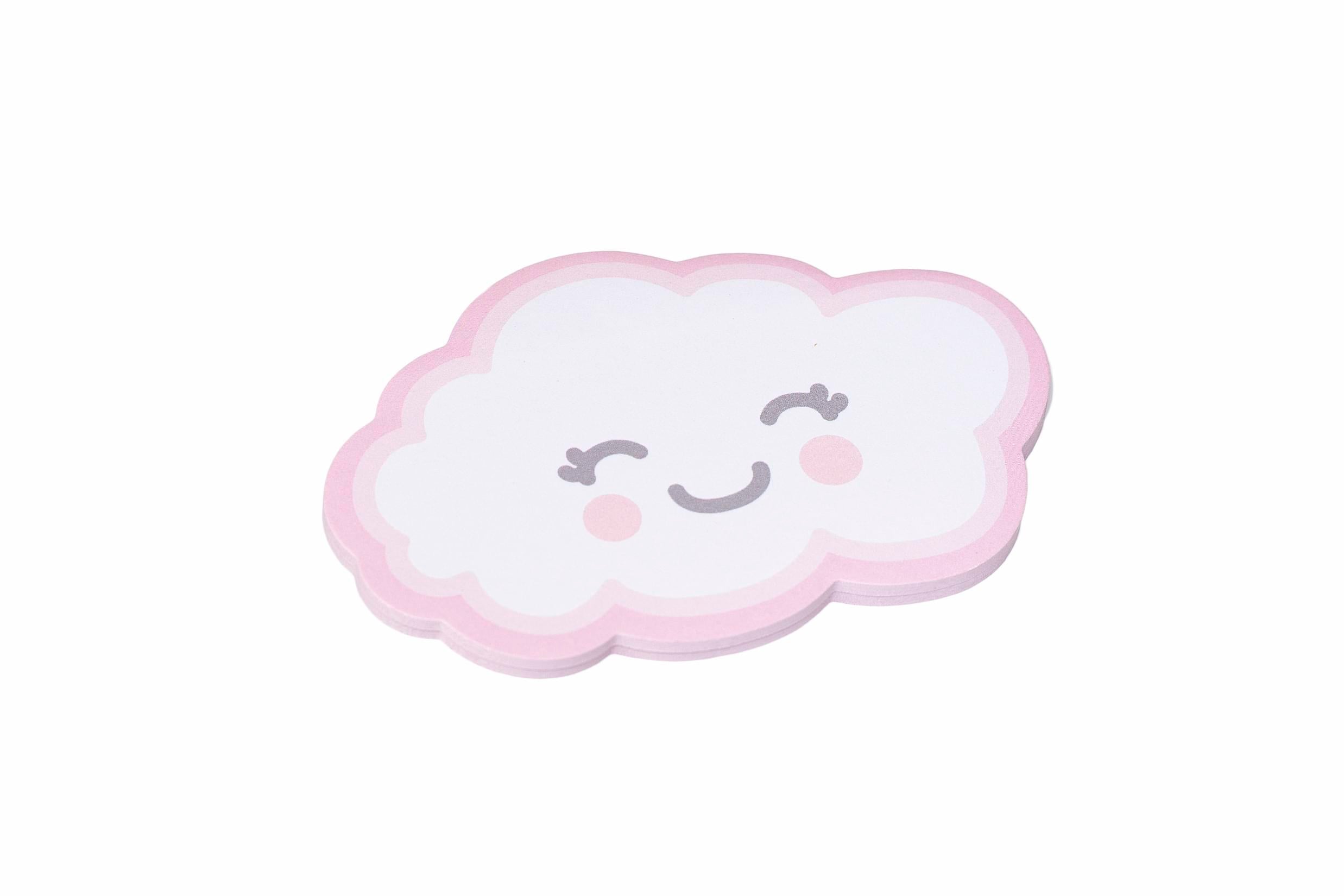 Glitter Galaxy Sticky Notes - Cloud
