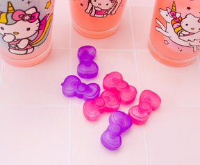 Sanrio Hello Kitty Pretty Bows Reusable Plastic Ice Cubes | Set of 6