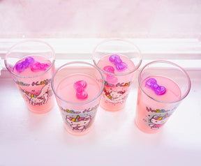Sanrio Hello Kitty Pretty Bows Reusable Plastic Ice Cubes | Set of 6