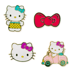 Sanrio Hello Kitty 4-Piece Enamel Pin Set