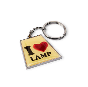 Anchorman The Legend of Ron Burgundy "I Heart Lamp" Keychain