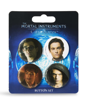 The Mortal Instruments: City of Bones 1.5” Button Set - 4-Piece
