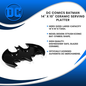 DC Comics Batman 14” x 10” Ceramic Serving Platter
