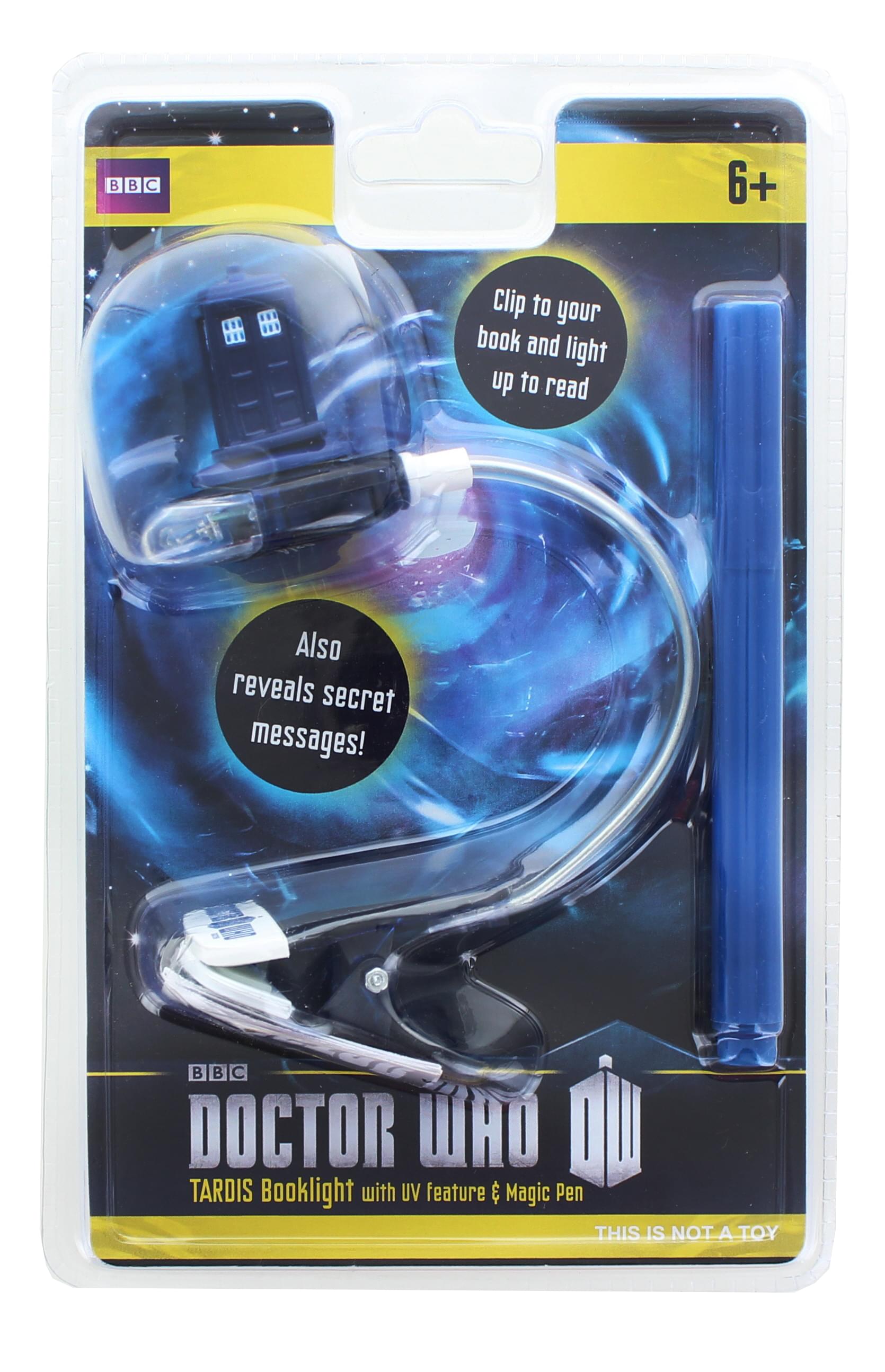 Doctor Who Book Light and UV Pen