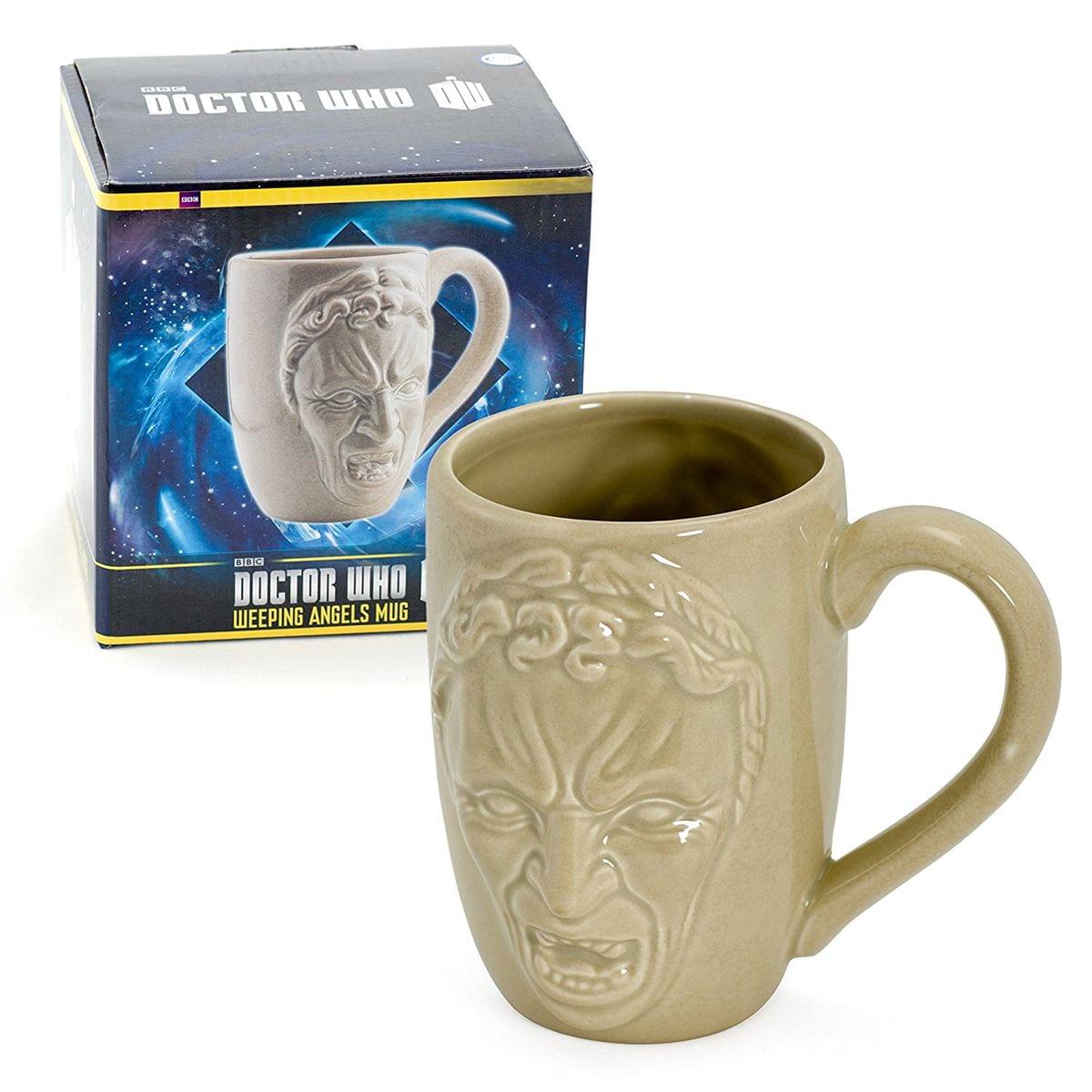 Doctor Who Weeping Angel 12oz Molded Mug