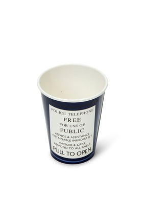 Doctor Who 9oz TARDIS Paper Cups, Set of 8