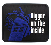 Doctor Who TARDIS Bigger on the Inside 16" x 13.5" Rubber Mat