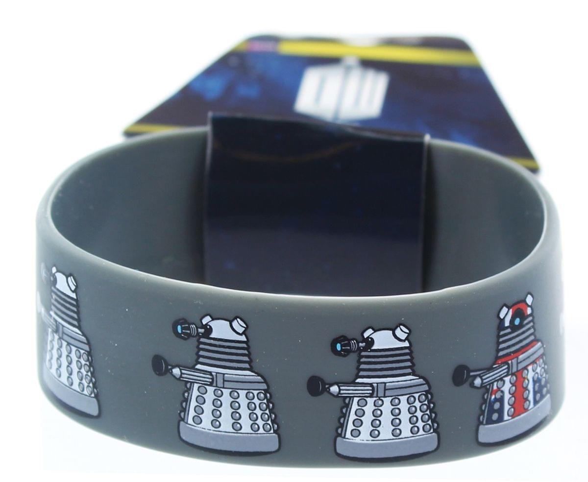 Doctor Who Rubber Wristband Union Flag Dalek Repeat