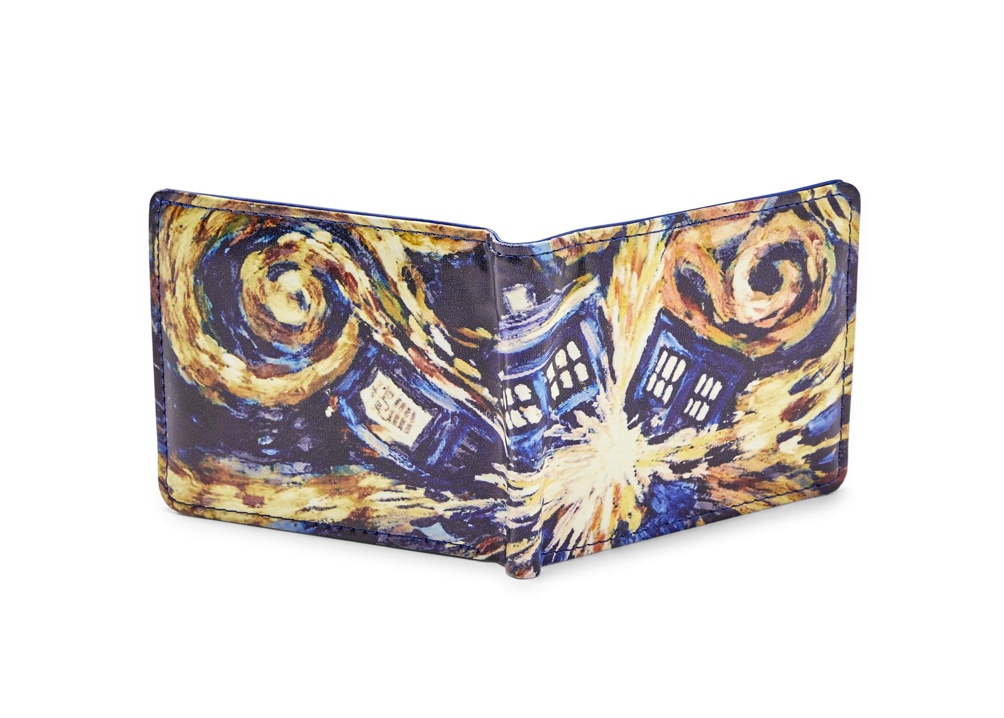 Doctor Who Bi-Fold Wallet Van Gogh Exploding TARDIS